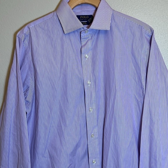 Polo Ralph Lauren Slim Fit Button Down Cotton Dress Shirt - Picture 5 of 9